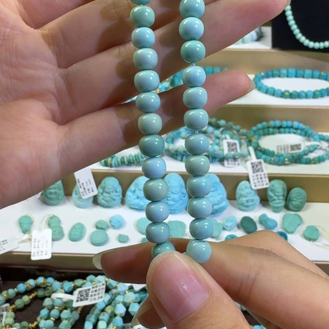 未镶嵌绿松石珠宝奇石