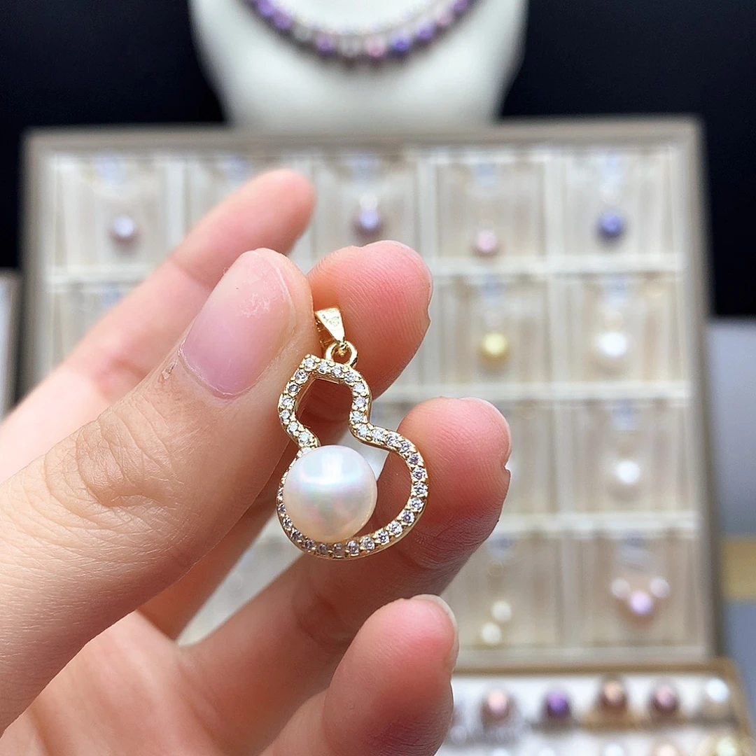 淡水珍珠颈饰合金