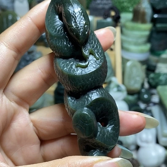 未镶嵌和田玉（糖玉）珠宝半成品