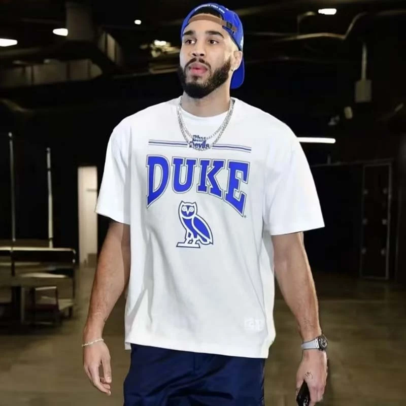 BKCXZICE时尚印花短袖男运动宽松美式休闲T恤街头百搭潮流上衣