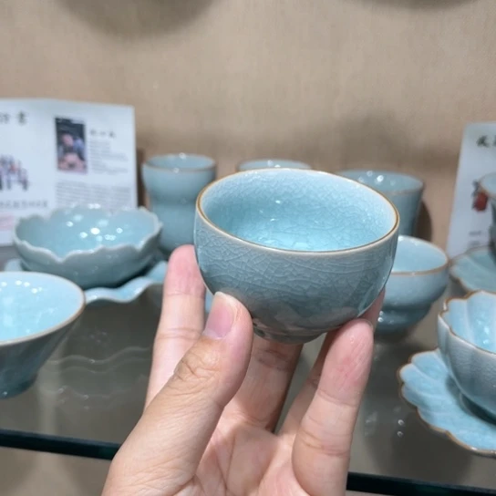 大宋甄选汝瓷茶器