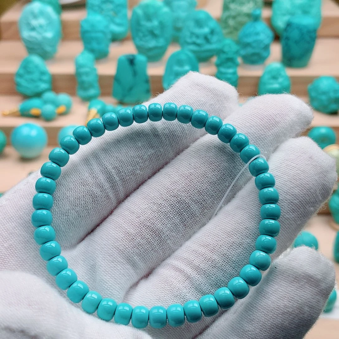 绿松石未镶嵌单圈