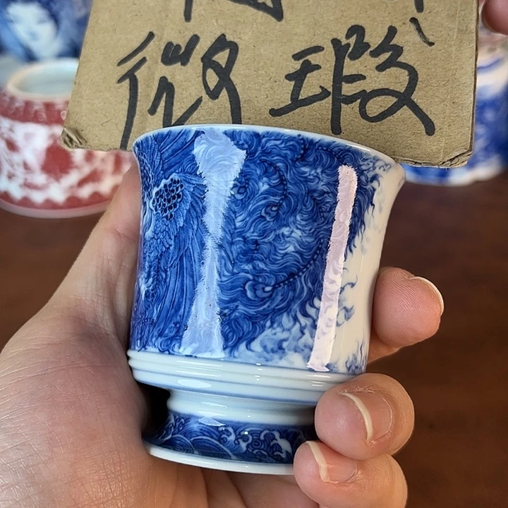 老***6瓷片景德镇全手工手绘陶瓷