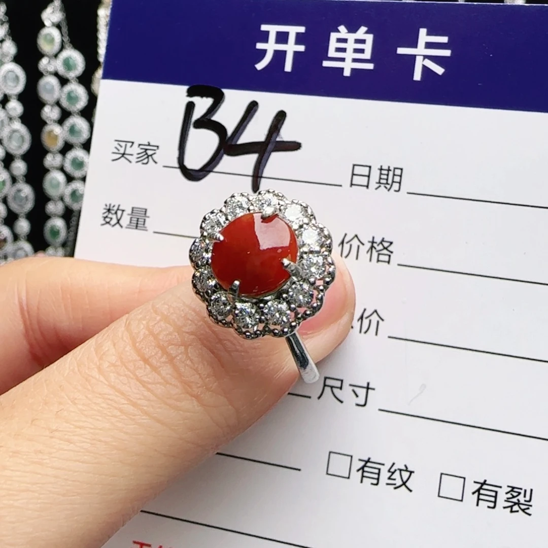 银S925镶嵌手链翡翠
