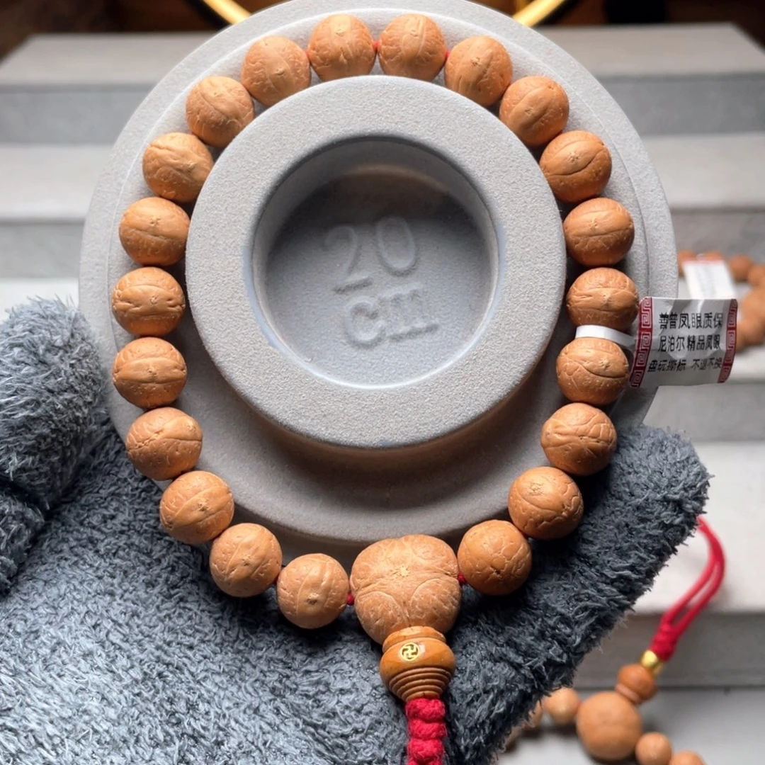 手串凤眼菩提尼泊尔铁籽12mm