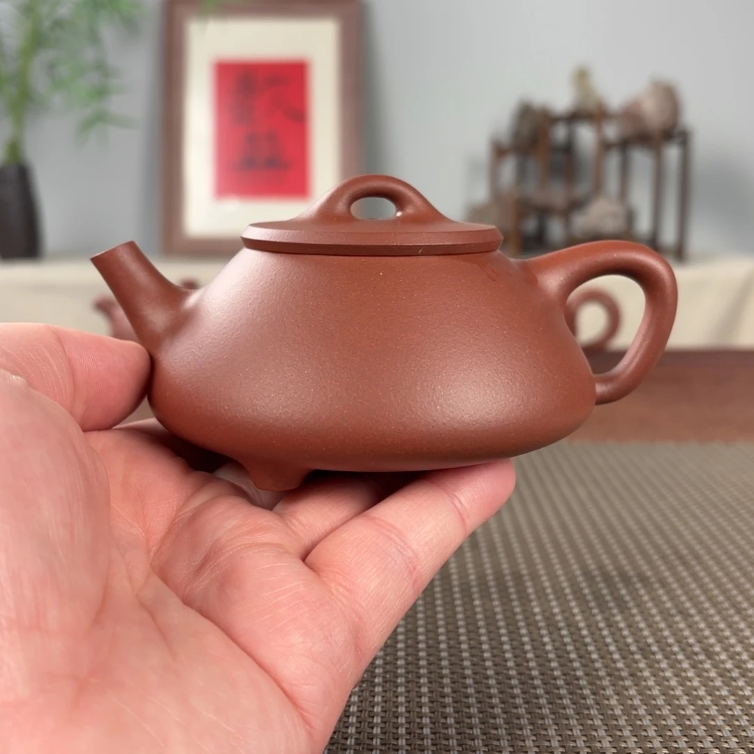 紫砂茶壶阿***哥微瑕黄龙山原矿紫砂壶