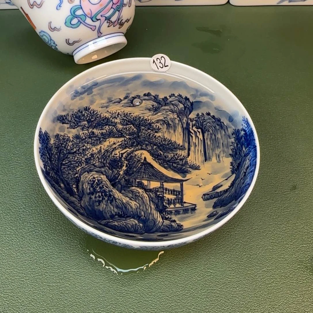 彦祖纯手工手绘茶具132