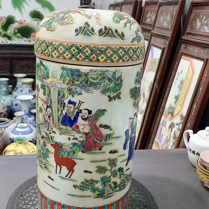 陶摆件博古架陶瓷摆件