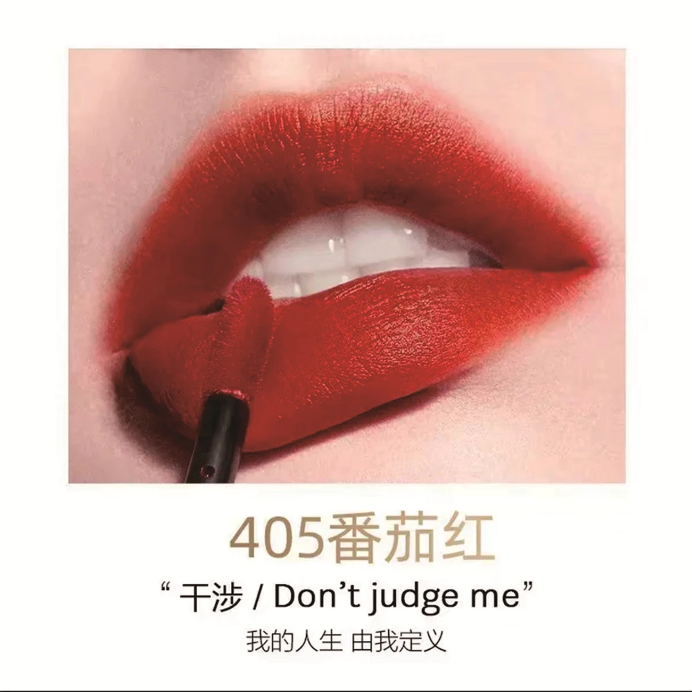 【正价勿拍】丝绒滋润红管唇釉显气色唇彩正品黄皮显白丝绒唇釉