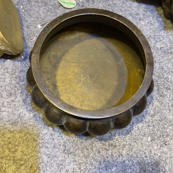 田***多黄铜摆件，文房工艺品摆件