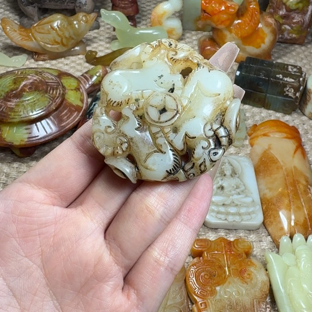 吊坠白玉菩提挂件