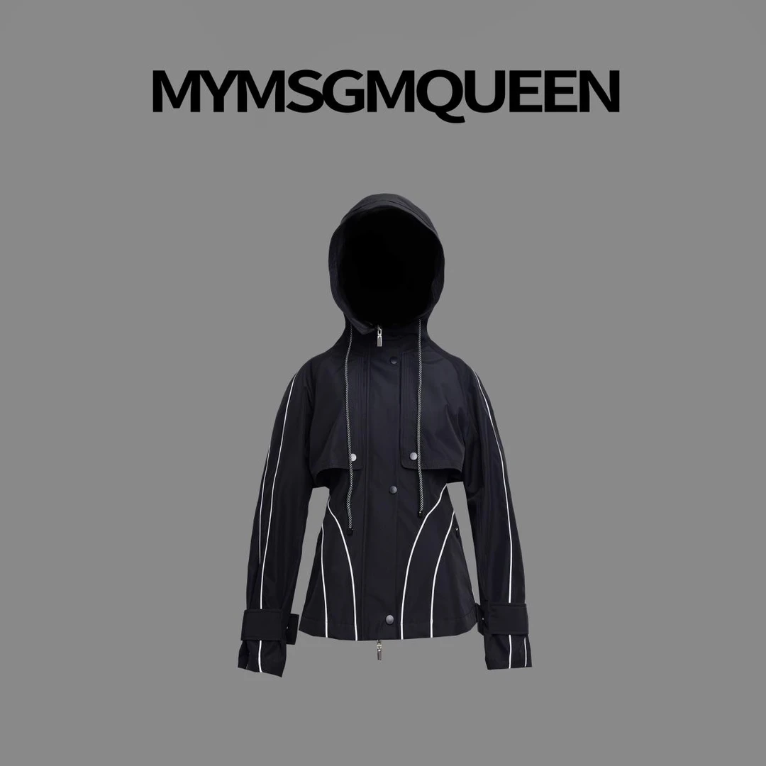 拉奈海岛设计感百搭冲锋衣外套