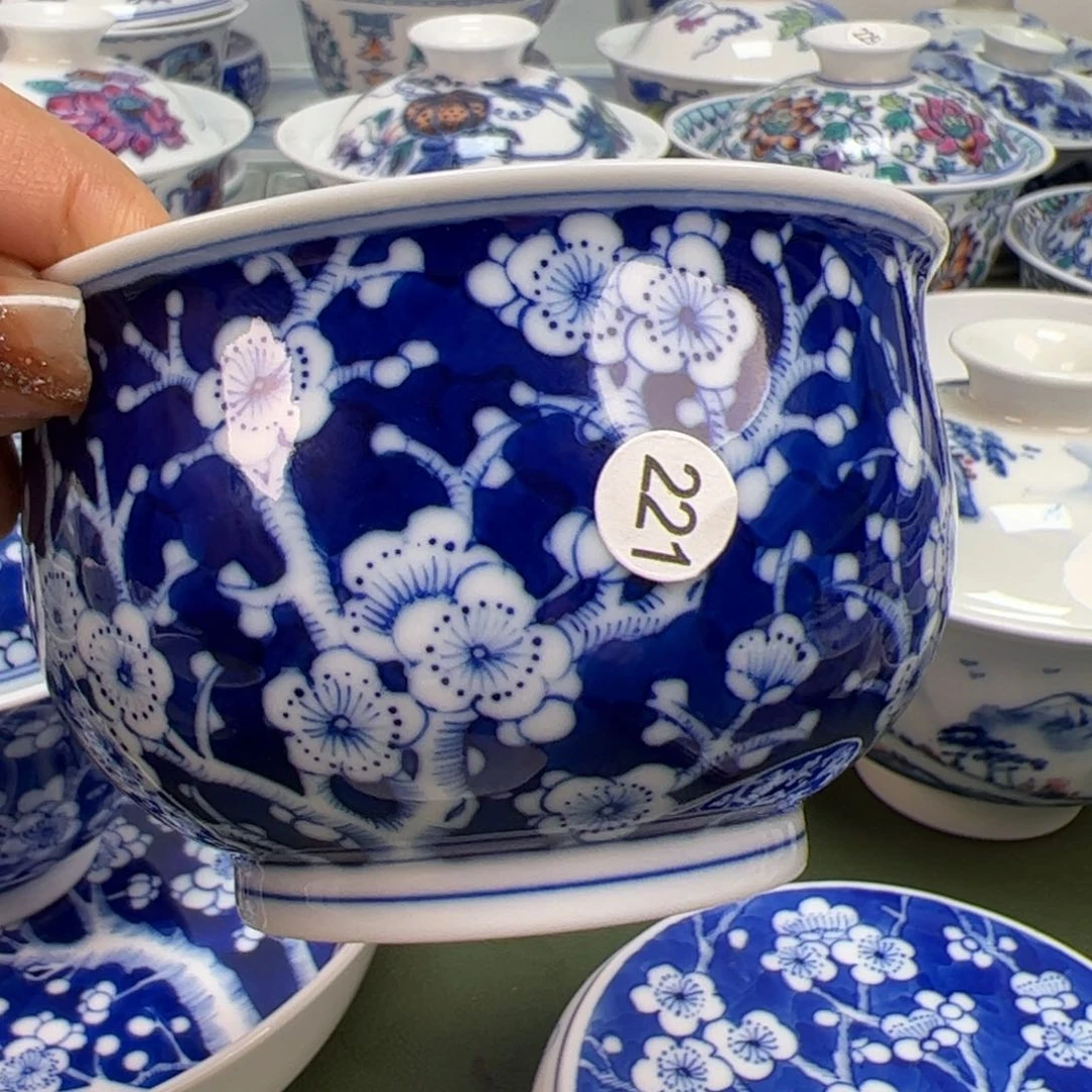 杯沙沙手工手绘茶具221