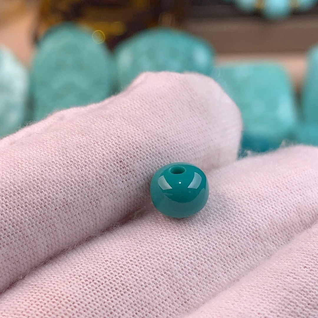 绿松石未镶嵌老型卡7.8