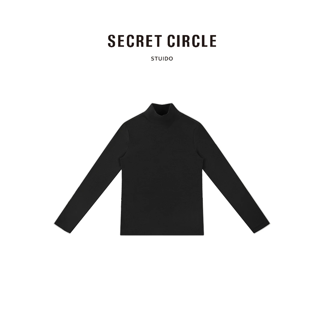 【秋上新】 秋冬半高领打底衫内搭上衣 19953