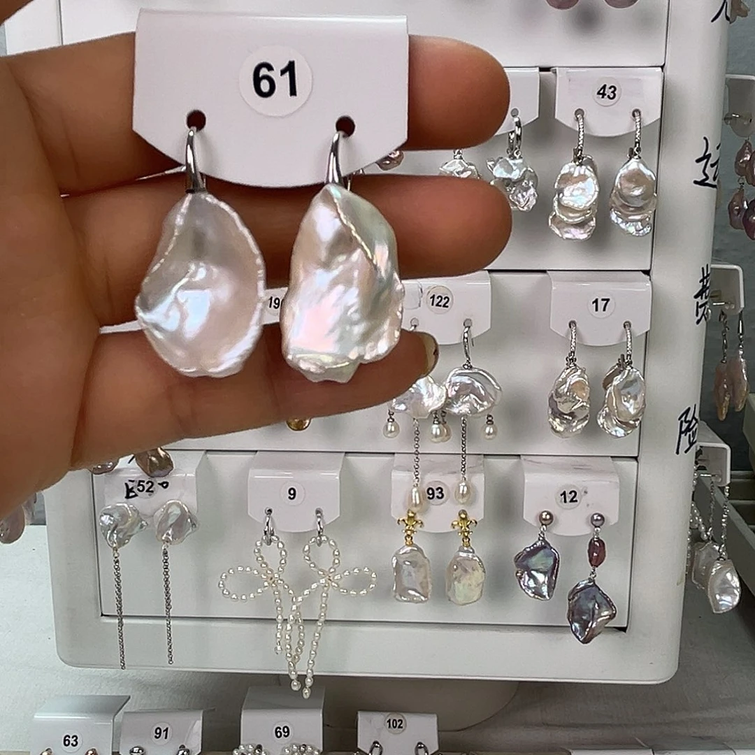 国***潮非金属925银无淡水61