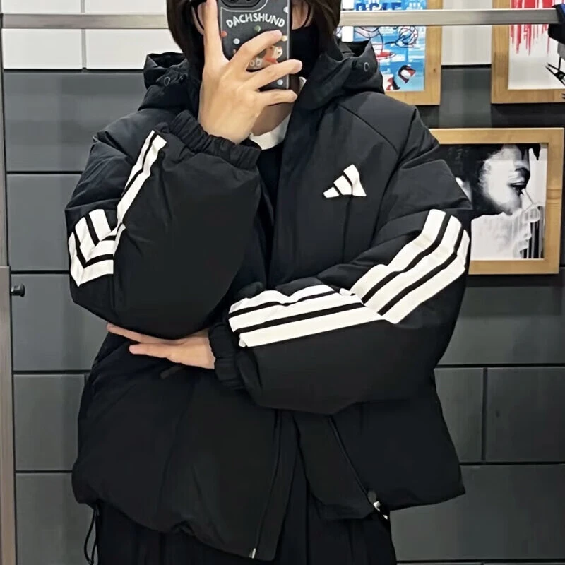adidas/阿迪达斯女子户外保暖羽绒服 冬锁温防寒保暖羽绒夹克