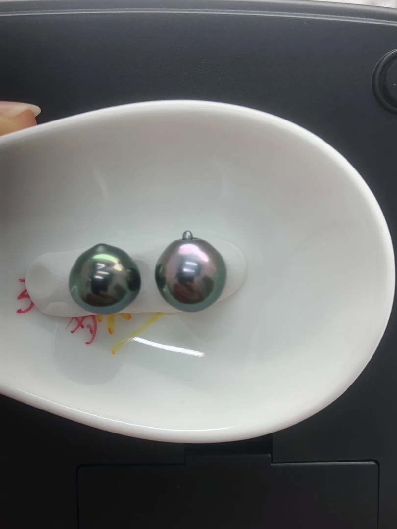 天然海水 大溪地珍珠 裸珠 9mm