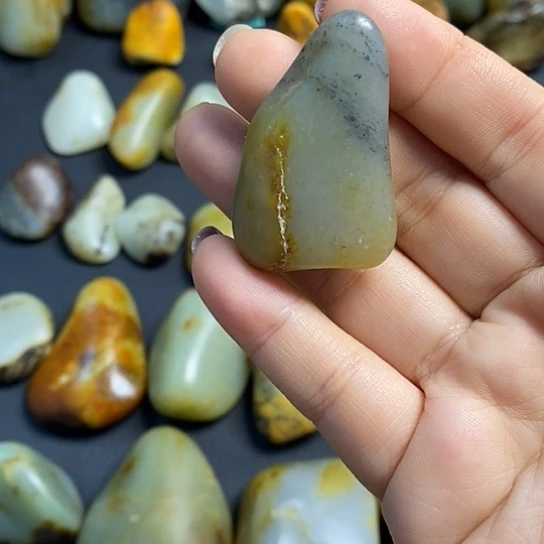 和田玉未镶嵌挂件117