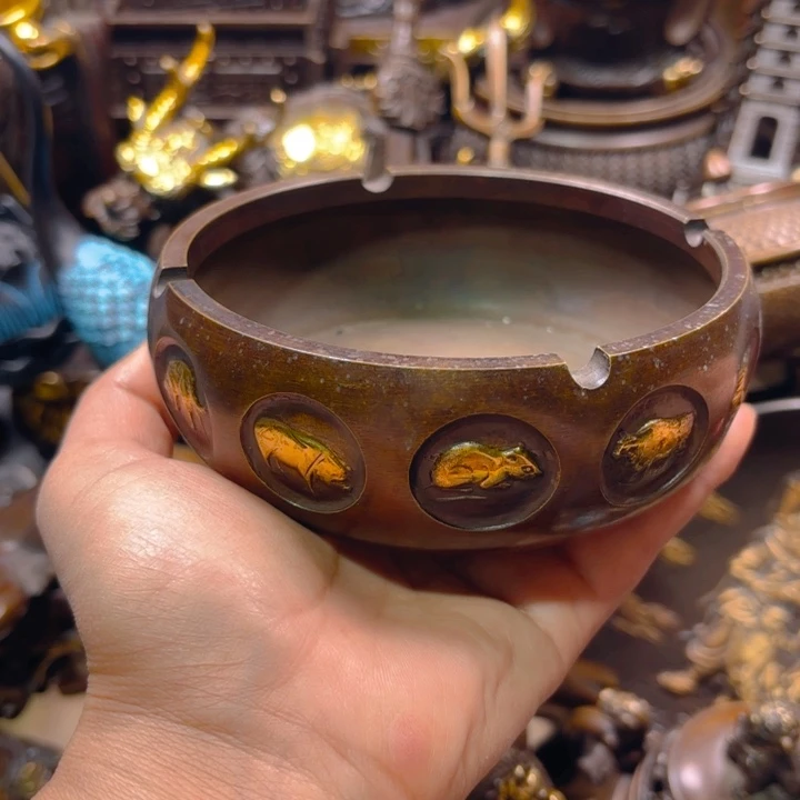 铜器摆件收收藏藏