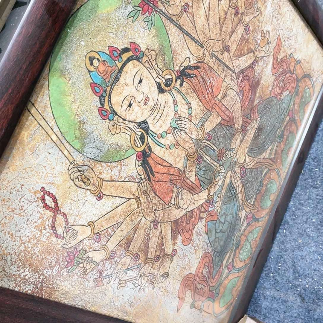 瓦当摆件摆件茶的陶瓷用****4