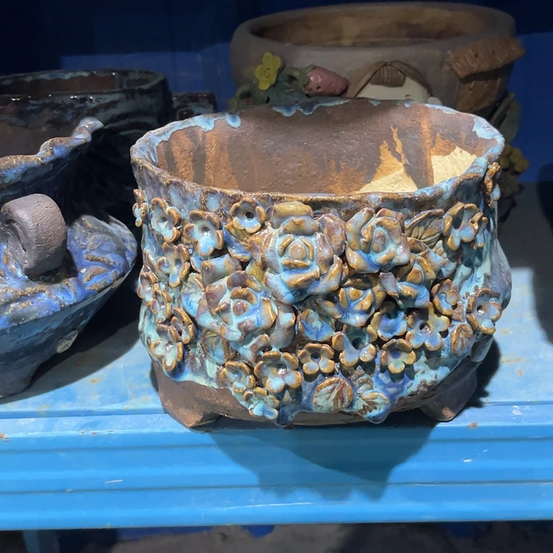 4 号陶然花器多肉花盆厂家直销多肉植物