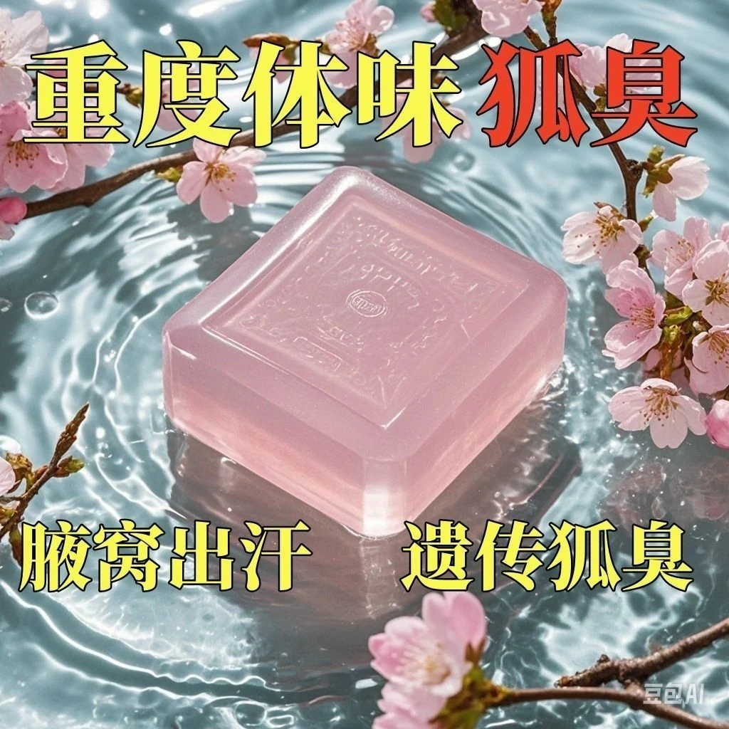 【洗完就香】祛异味汗味遗传型嗅狐全身清香洗澡手工皂男女通用