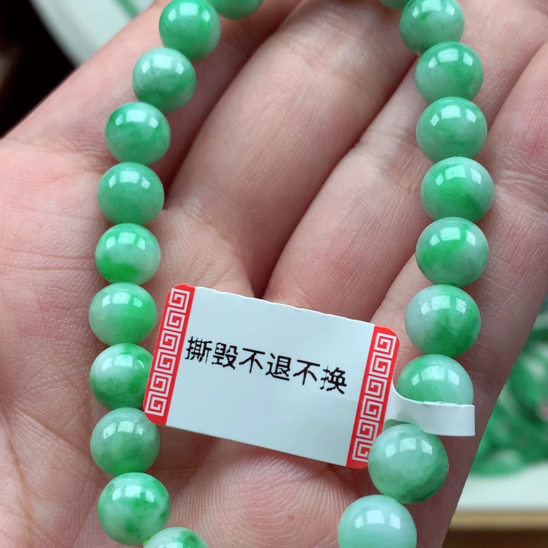 翡翠未镶嵌手链翡翠