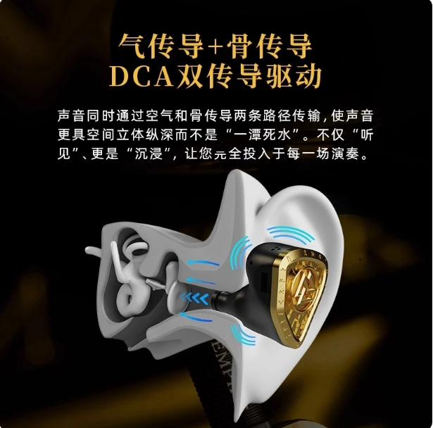 99新 Empire Ears 奥丁2二代ODIN MKII圈铁静骨传导混合入耳式