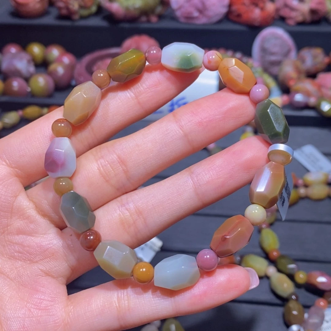 【闪购商品】玛瑙/玉髓手串未镶嵌盐源玛瑙