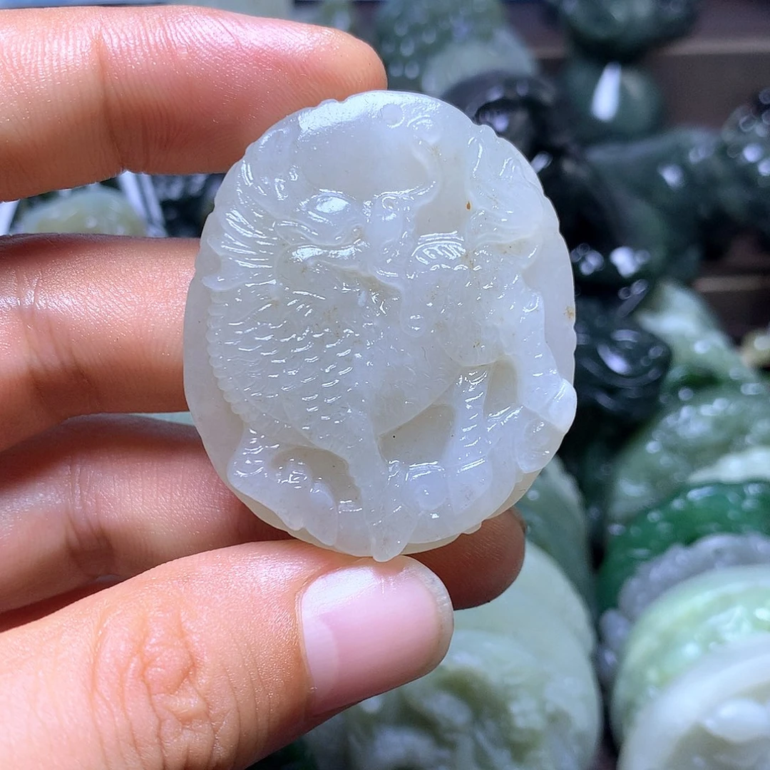 颈饰未镶嵌和田玉