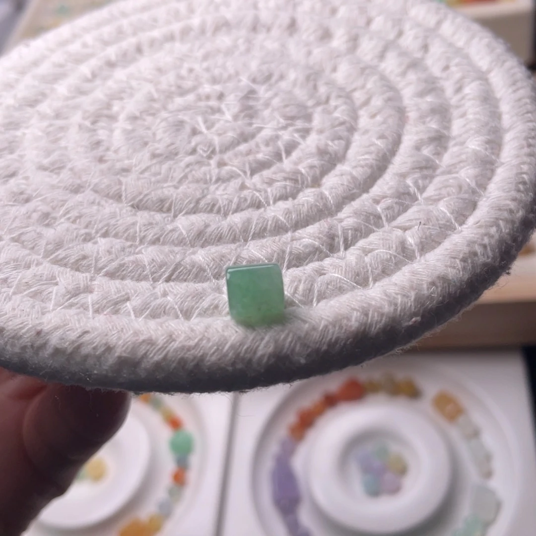 未镶嵌手链翡翠卡6:6卡7.2绿桶