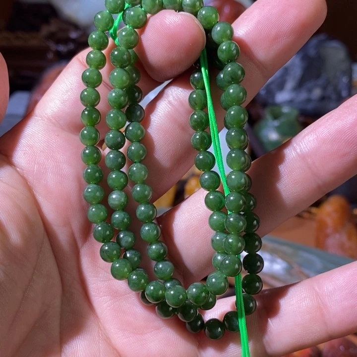 和田玉（碧玉）未镶嵌颈饰