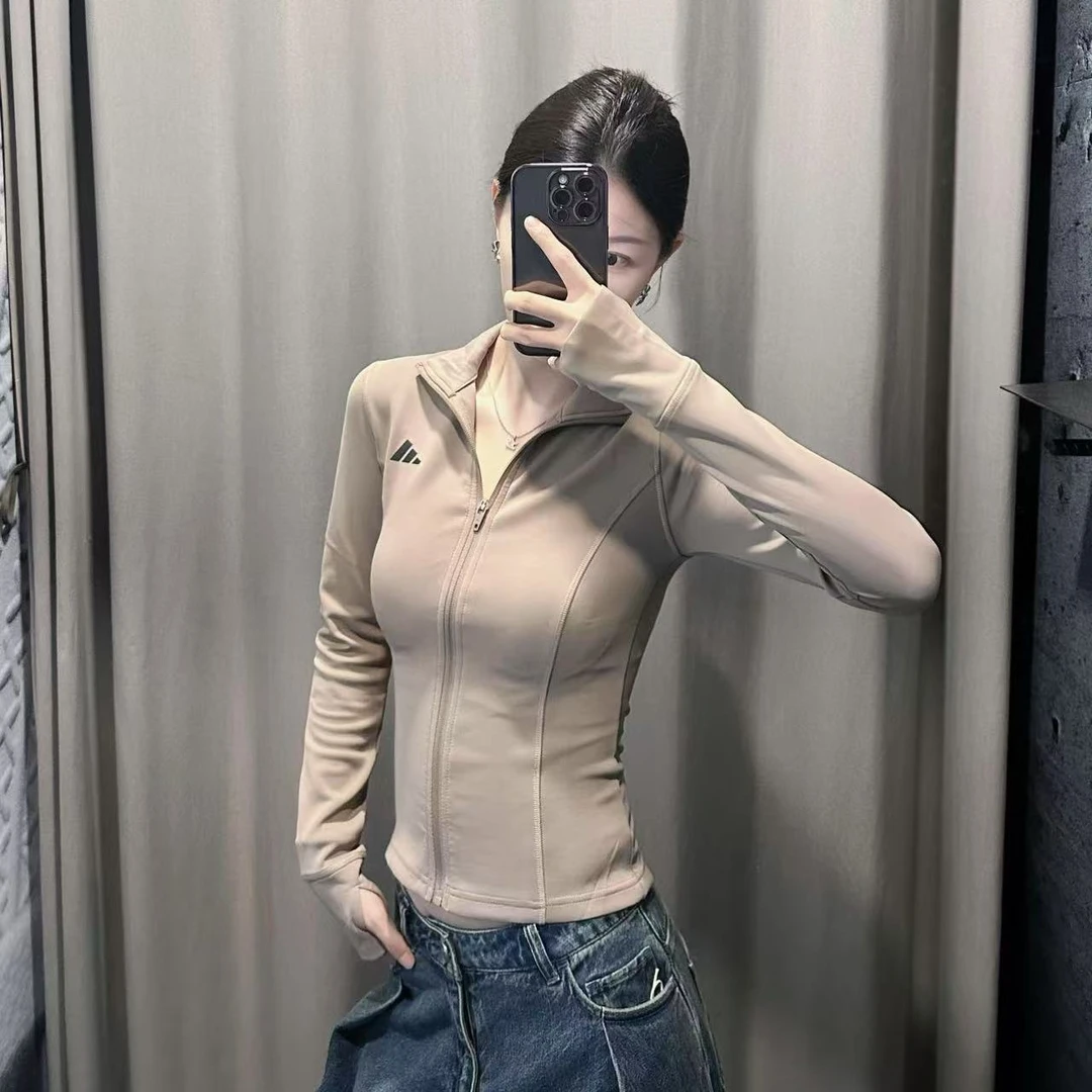 adidas阿迪达斯修身时尚运动百搭瑜伽新款健身服 JW2815