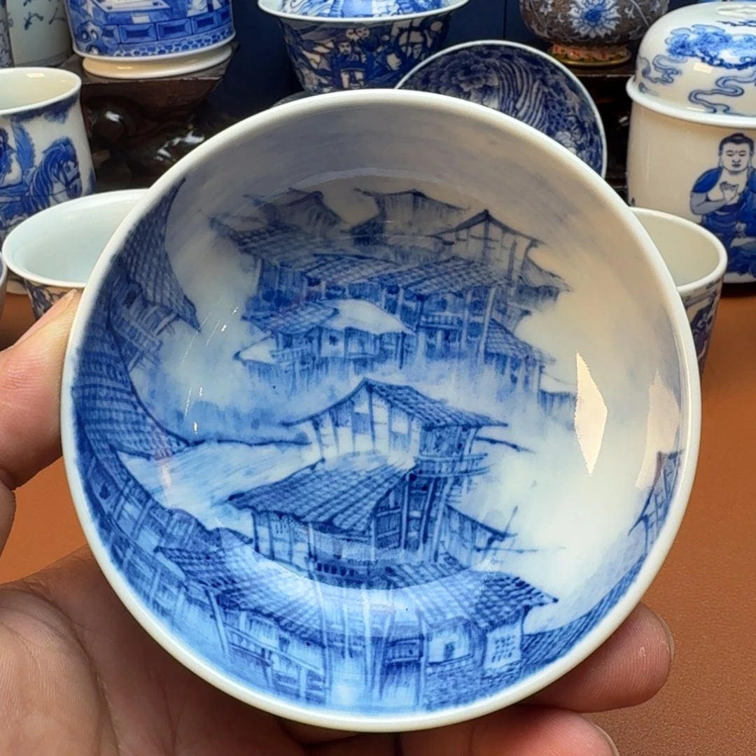 小***记杯子景德镇全手工手绘陶瓷