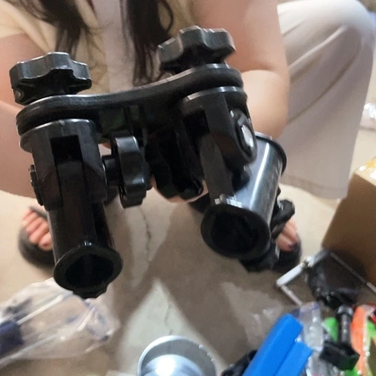 黑聚双炮台微瑕的