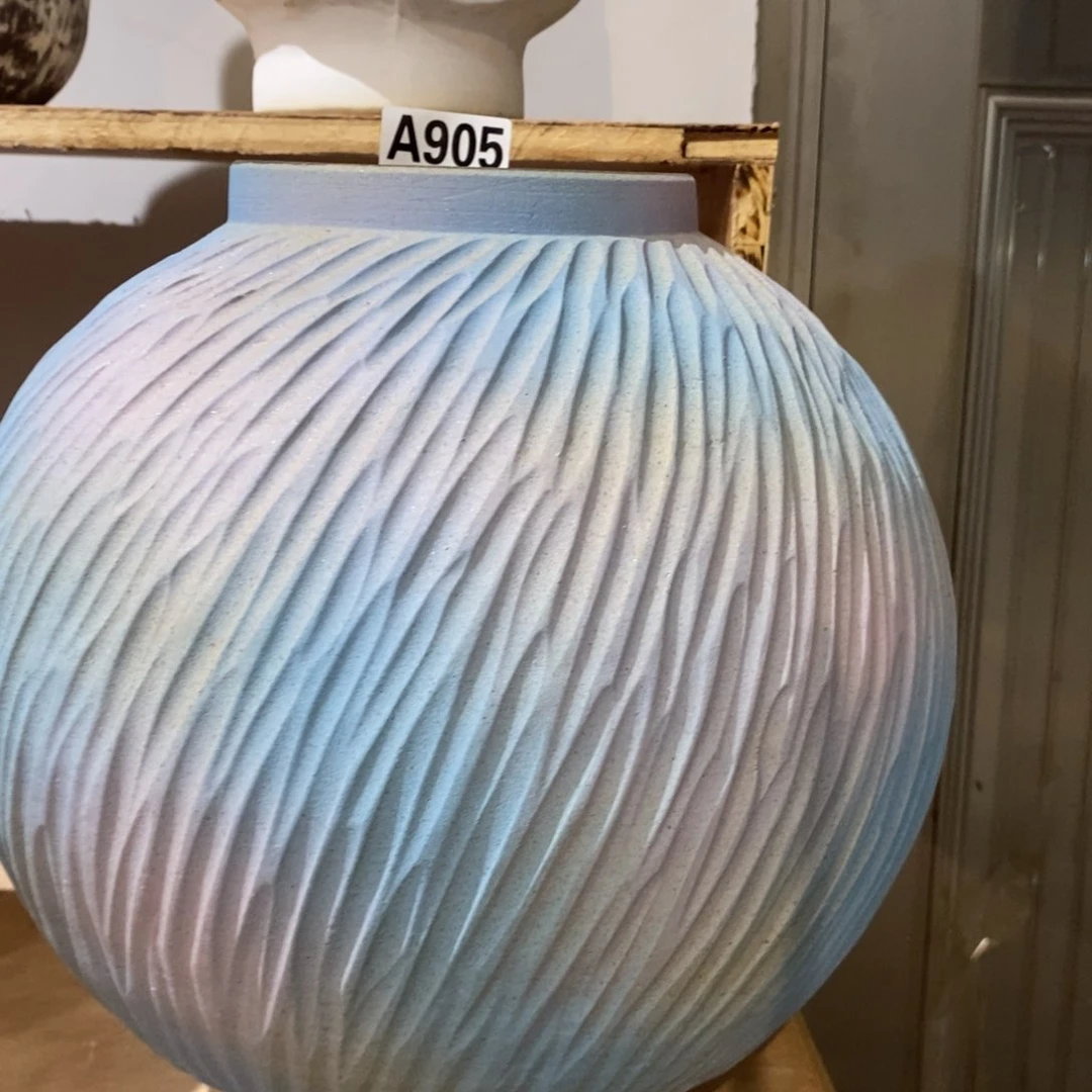 陶瓷杨*萁景德镇陶瓷高温花瓶