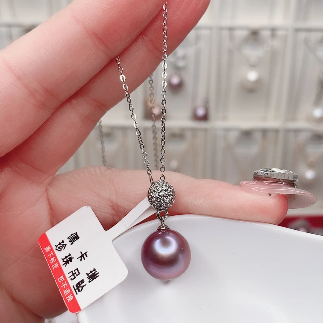 吊坠(赠链)淡水珍珠合金