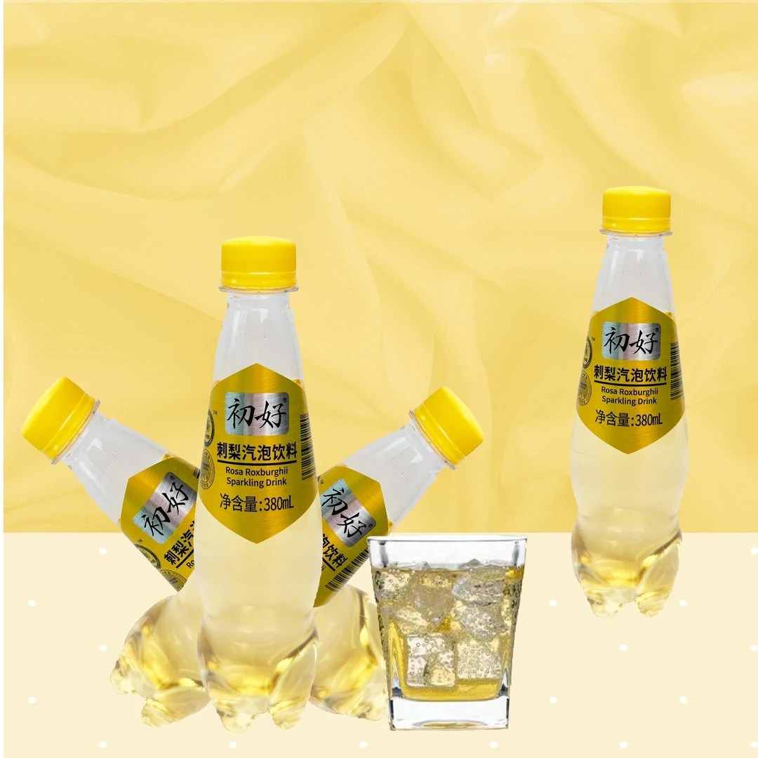 贵州初好刺梨气泡饮料380ml*15瓶/件-初好气泡水夏季解渴饮料整箱