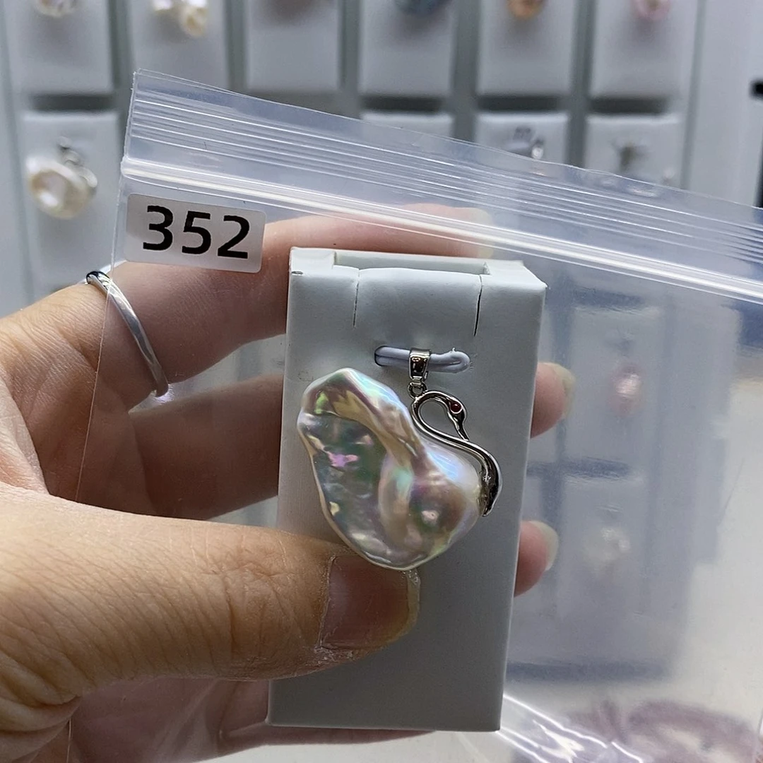 颈饰合金淡水珍珠