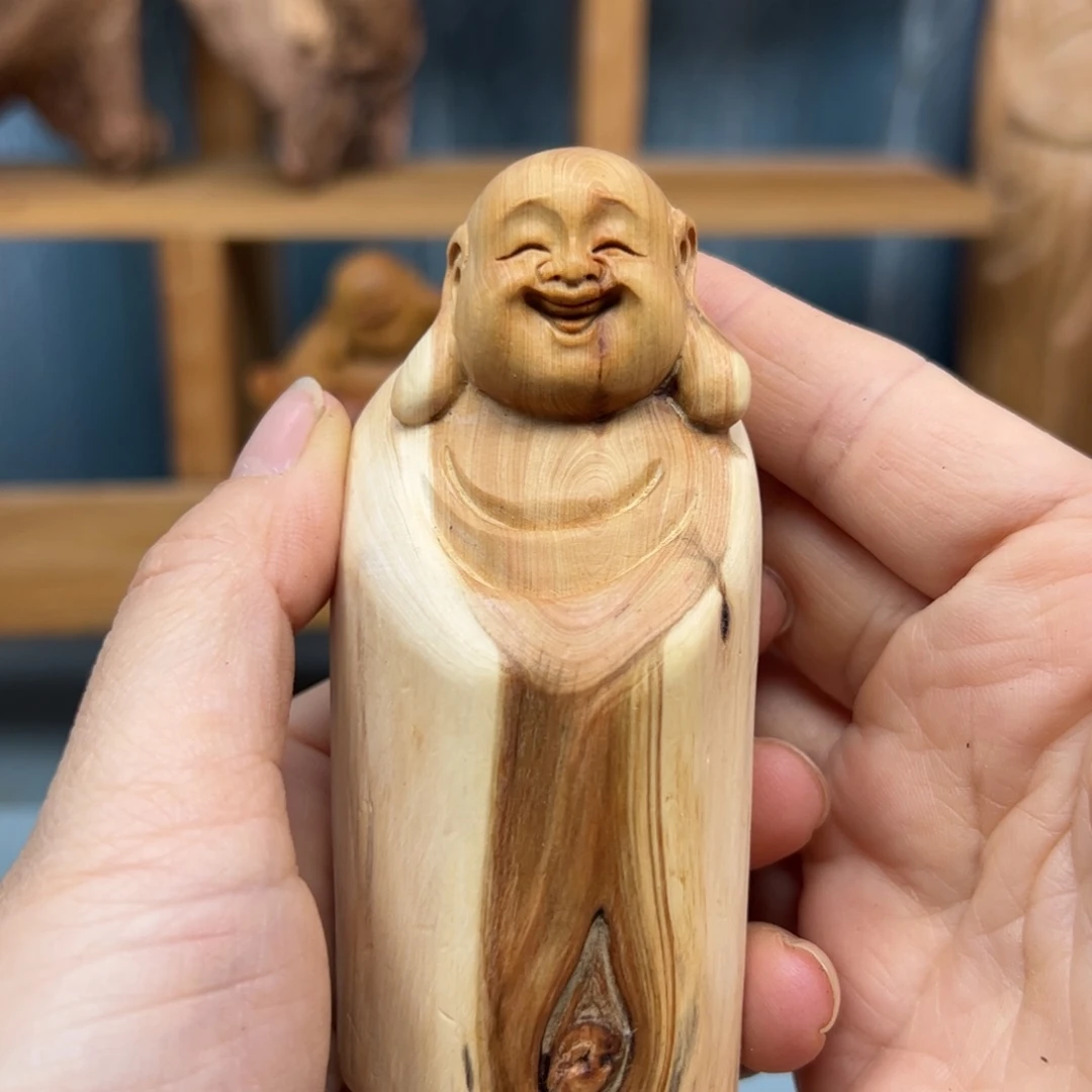 柏木崖柏木摆件手把件