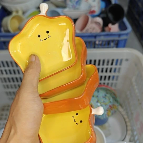 盘陶瓷杯碗盘微瑕介意慎拍