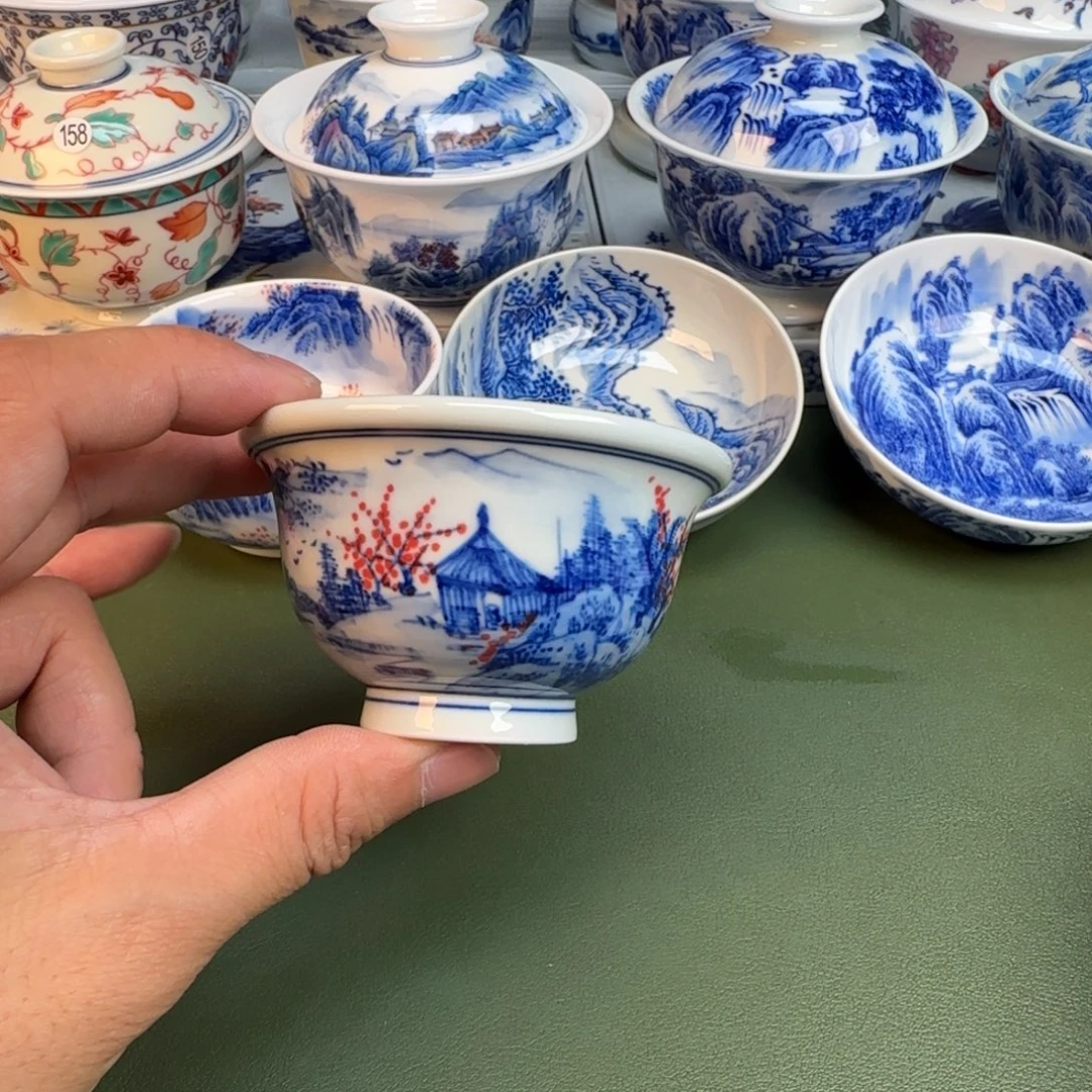 纯手工纯手绘茶具257