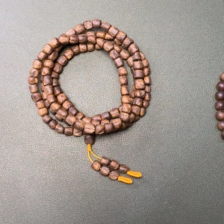 沉香手串海南白棋树心油沉水老料26克