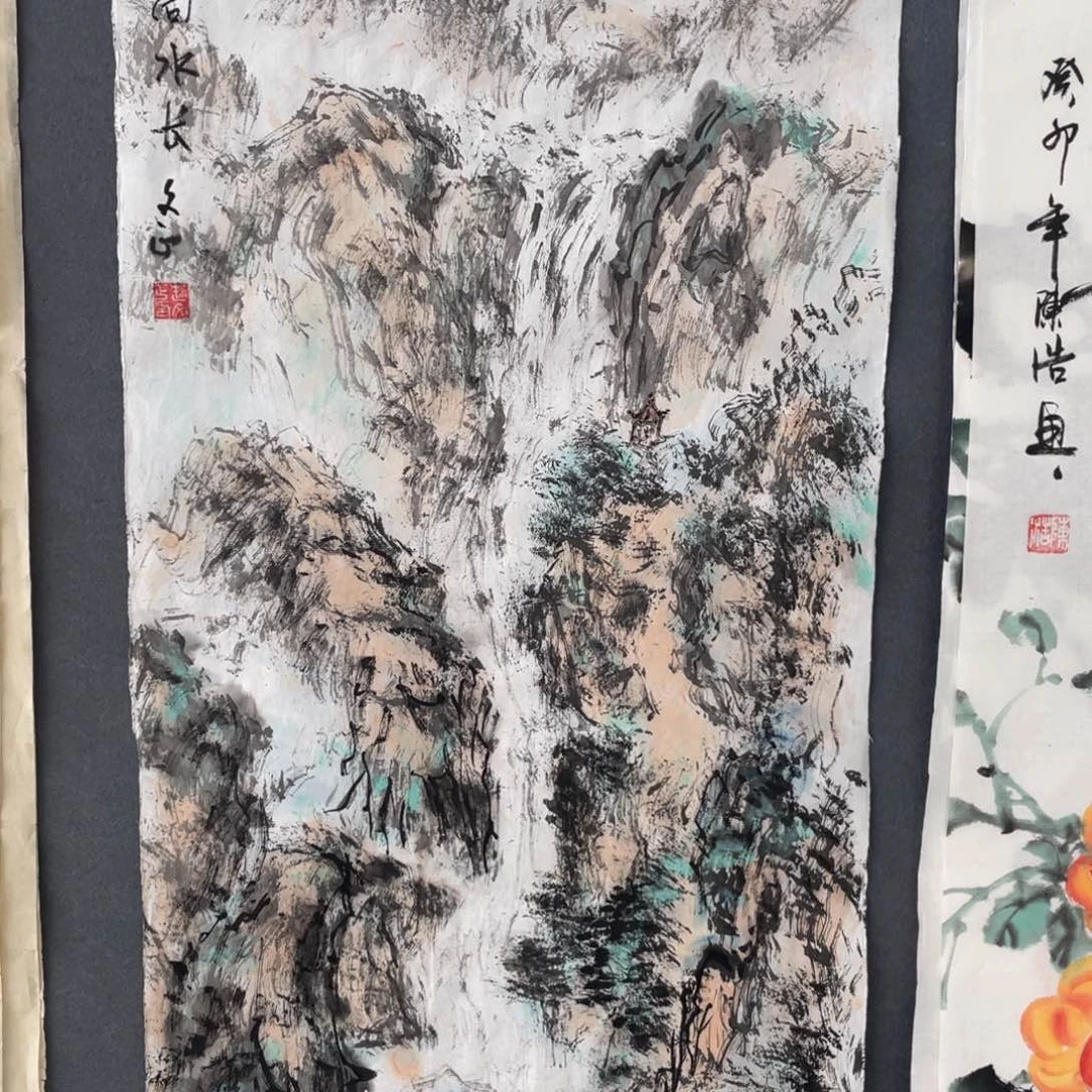 国画赵文正老师绘画