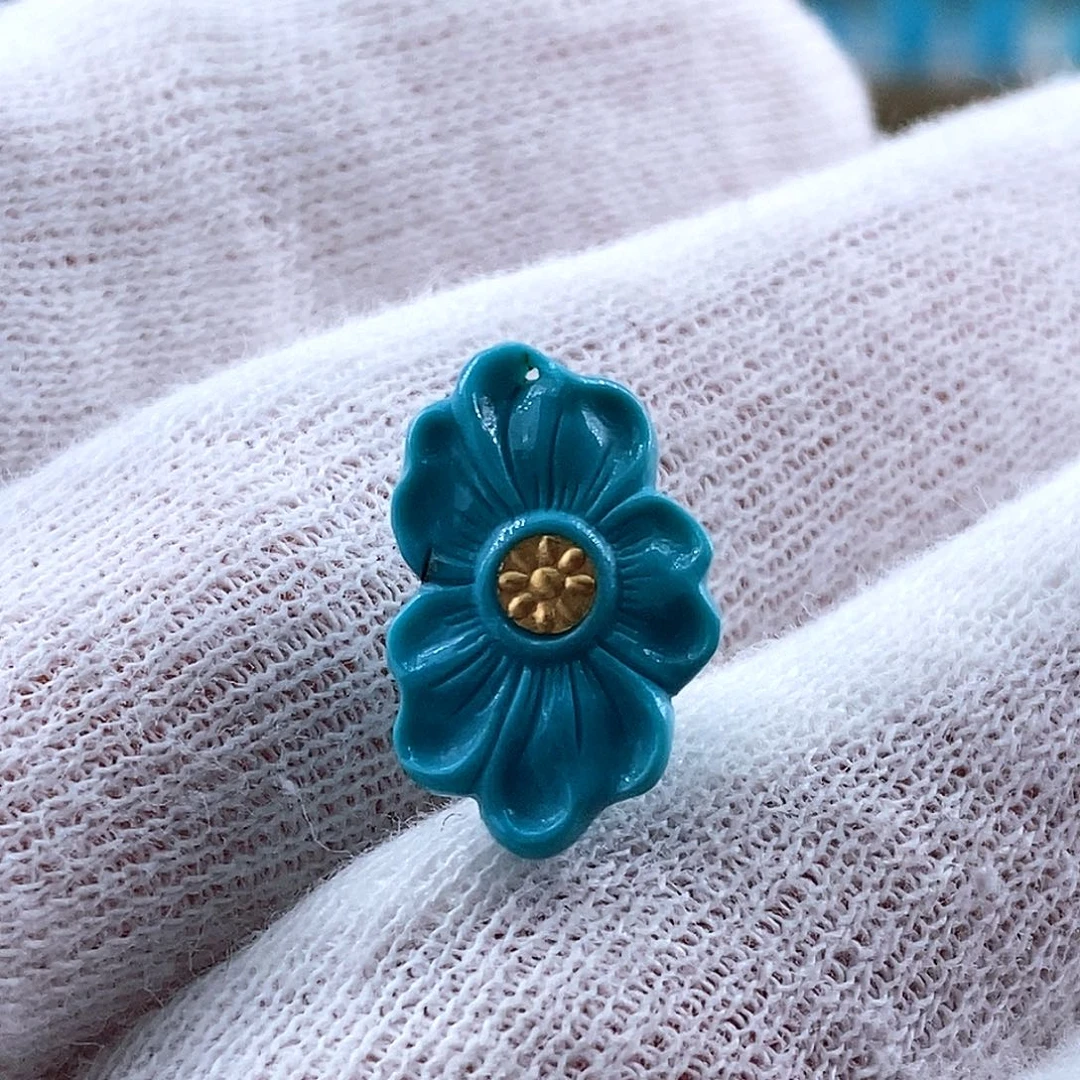 未镶嵌绿松石珠宝奇石