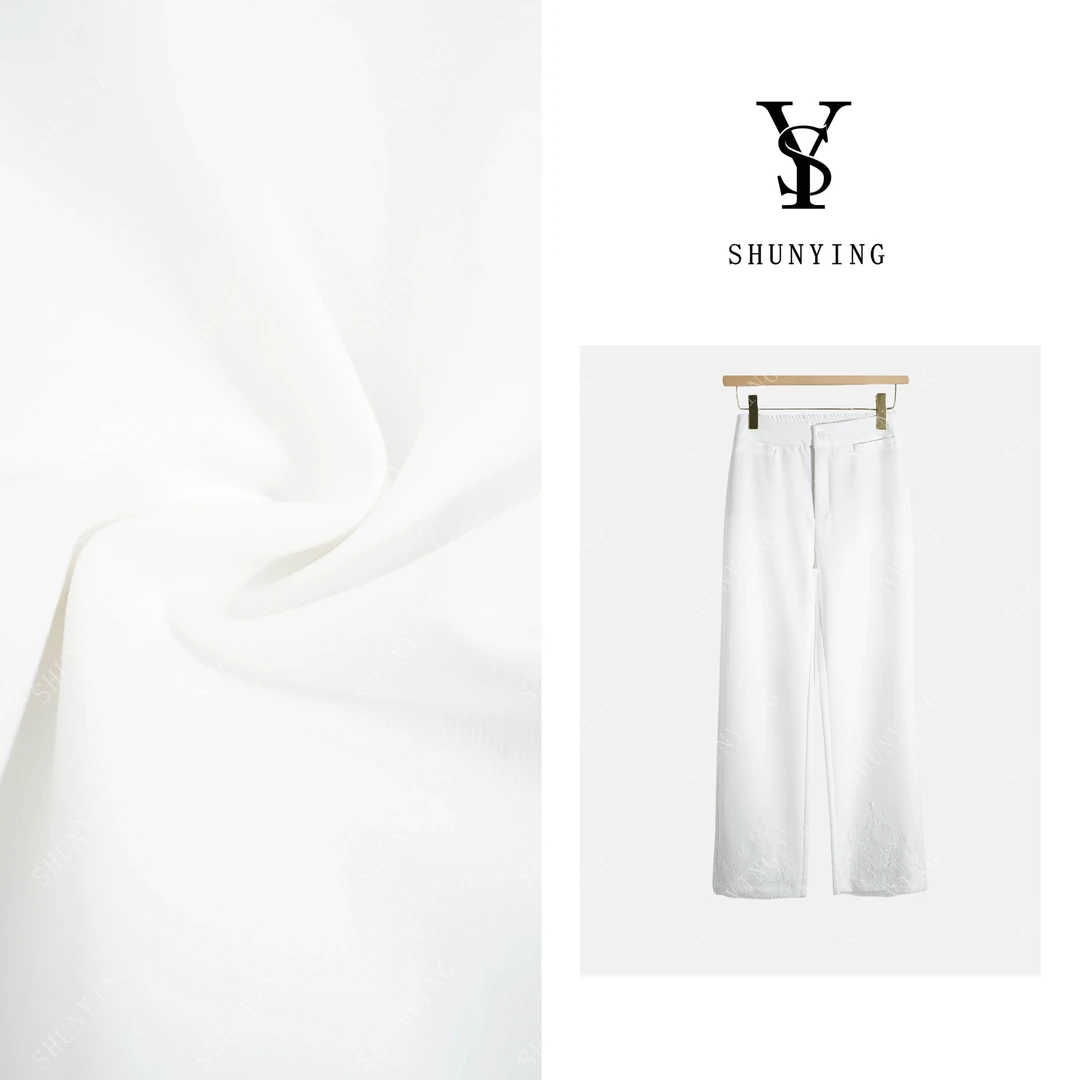 【仟娜】好穿到飞起~高级感时尚百搭显瘦蕾丝拼接休闲裤SY72XXK8130