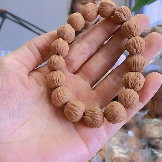【闪购商品】把件文玩核桃猴头铁锤手串