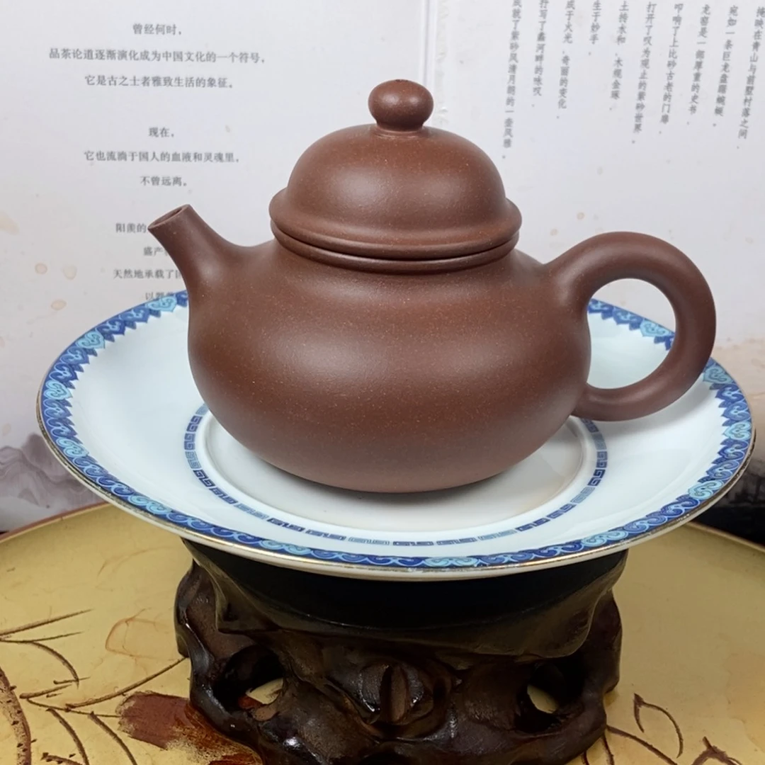 紫砂茶壶全手200容量宜兴紫砂壶