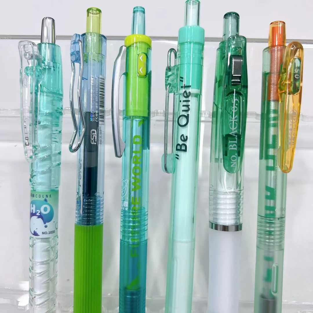 【黑墨/6支】L01宝石绿,吨吨静好极光电光小白点宝特瓶